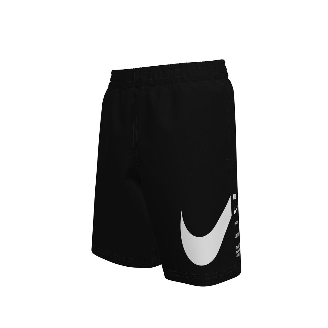 Nike Swim Boys' 7" Volley Swim Shorts - Black