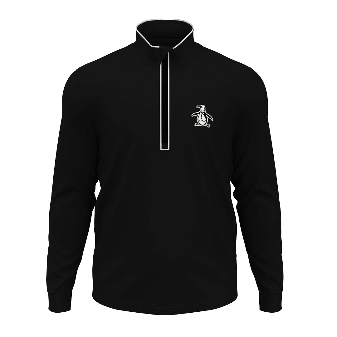 Original Penguin Long Sleeve Performance Earl - Caviar