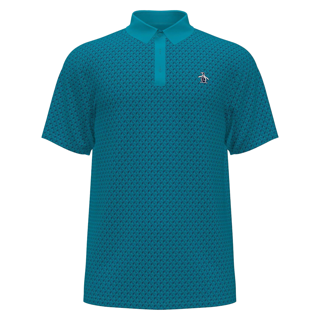 Original Penguin Polo Pete's Tee Time Caribbean Sea