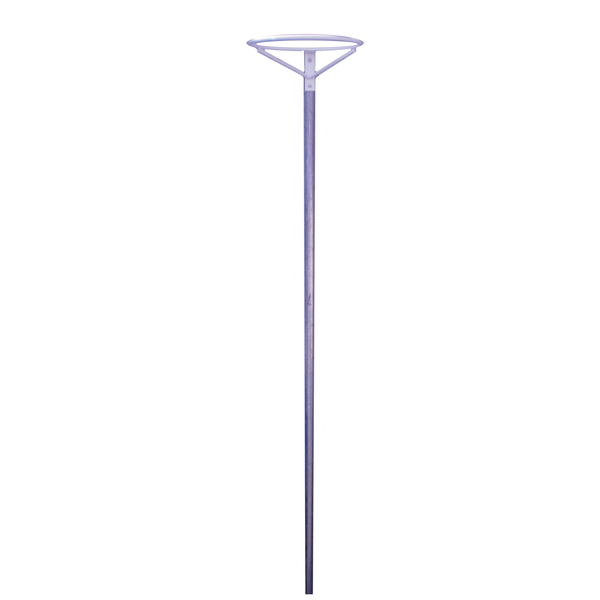 Round Fixed Netball Post & Ring - Victor Sports