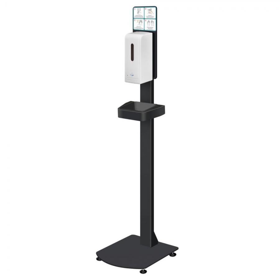 Saniflex Sanitiser Dispenser Touch Free Floor Stand