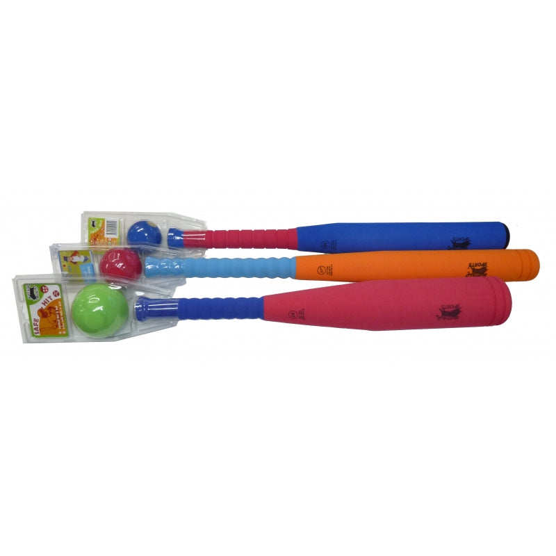 Foam Baseball Softball Bat and Ball Set