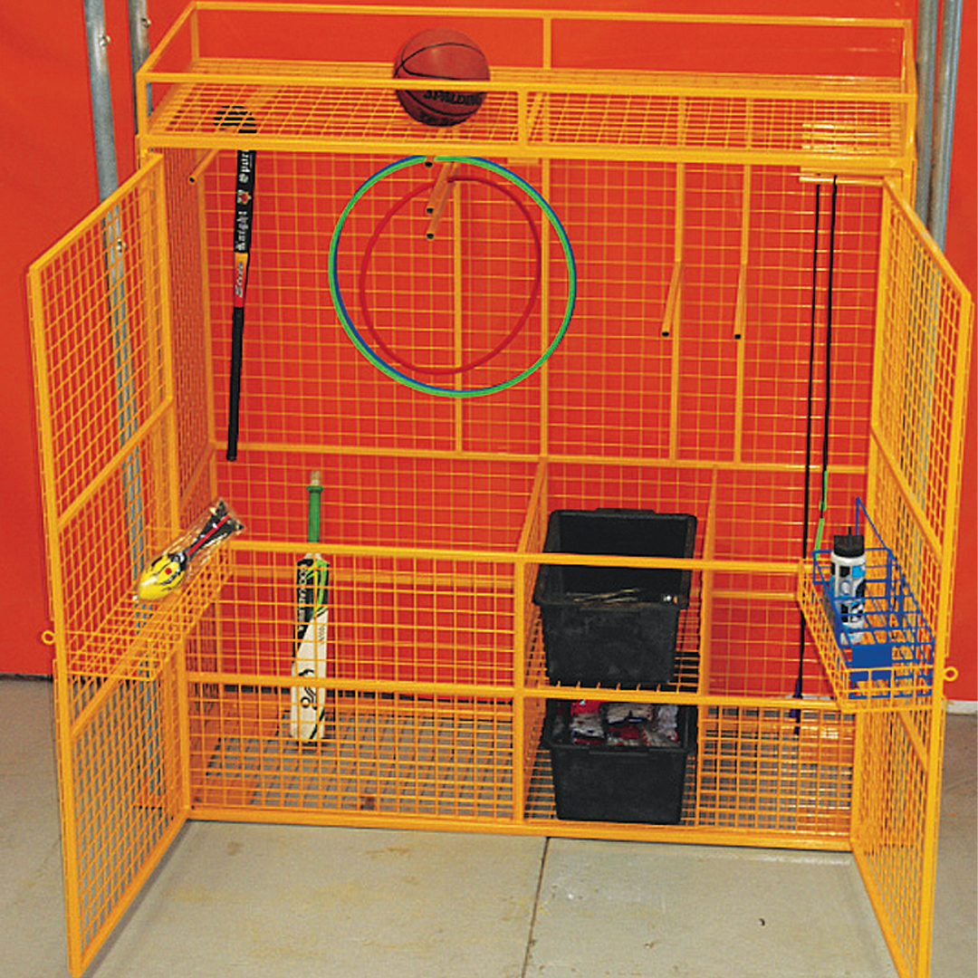 Storage Cage Knight Sport Equipment Organiser 1800mm X 700mm X 1950mm (With wheels)