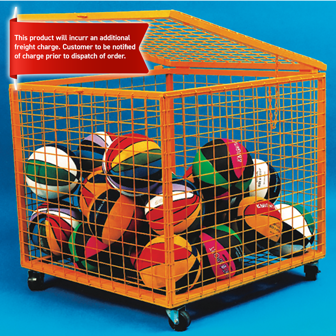 Storage Cage On Wheels - Lid No Divider