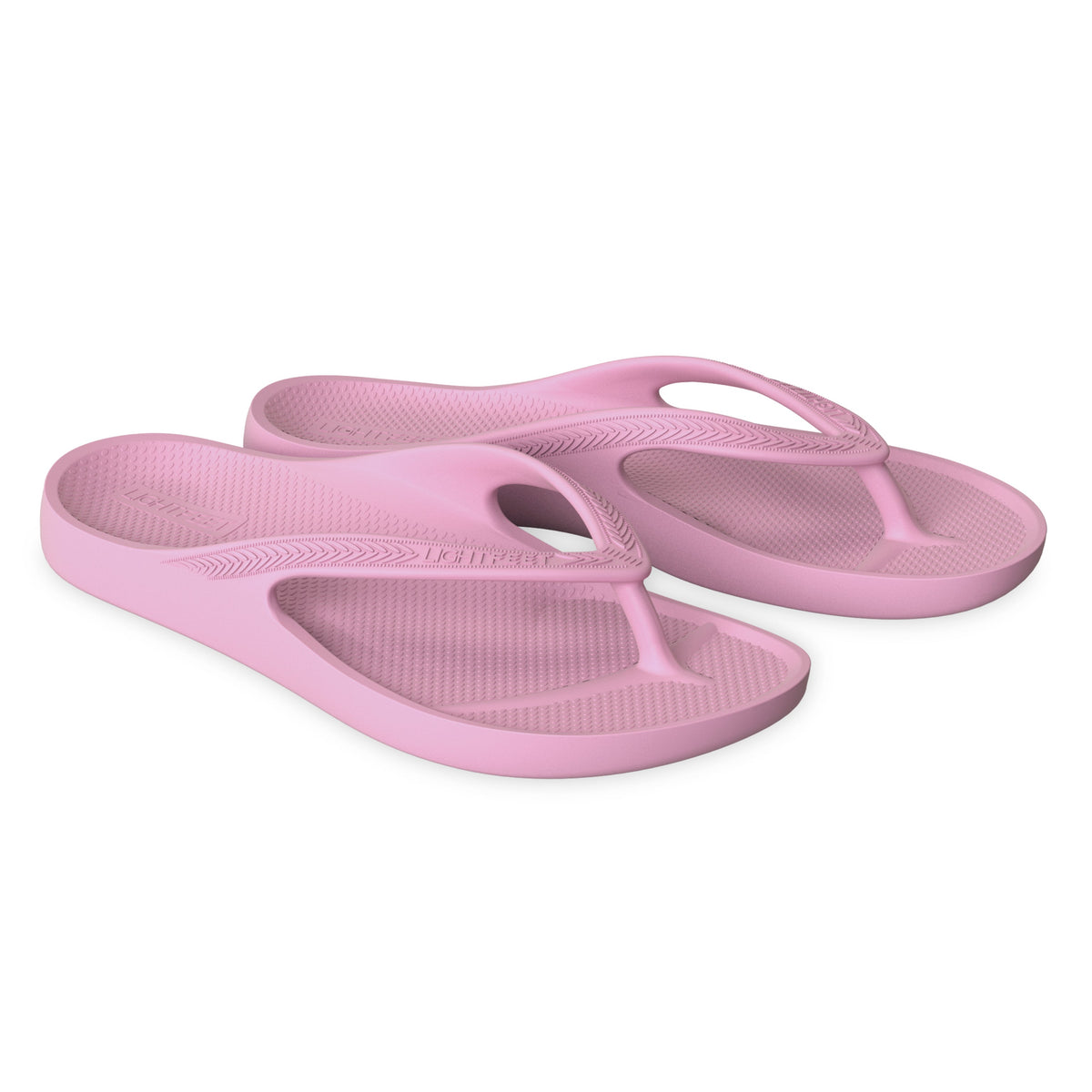 LightFeet Arch Support Flip Flops/Thongs - Pink