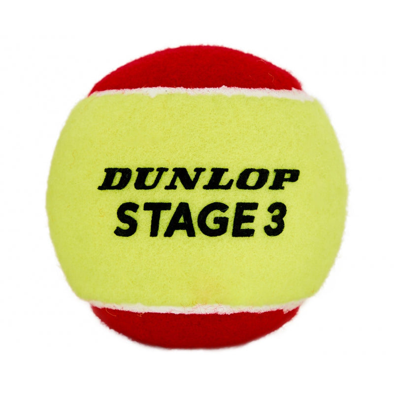 Ball - Dunlop Low Inflate Tennis Balls Red
