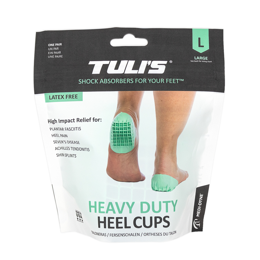 TULI&#39;s Heel Cups - Heavy Duty Green