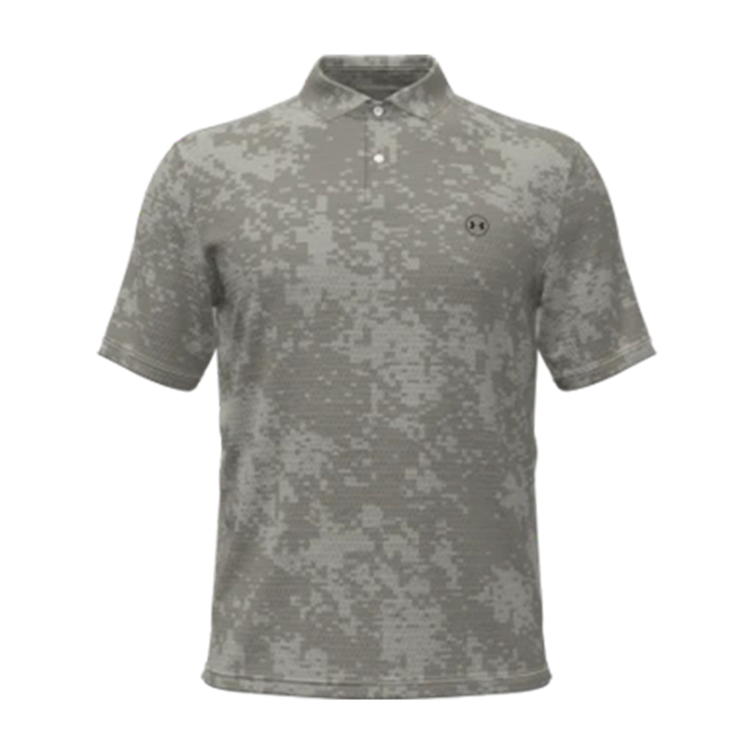 Under Armour Drive Chill Printed Polo Black