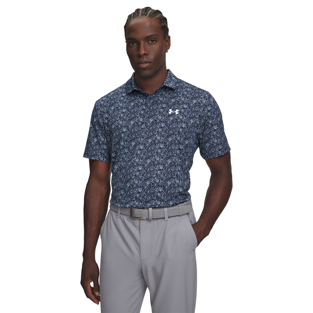 Under Armour Men's Matchplay Printed Polo