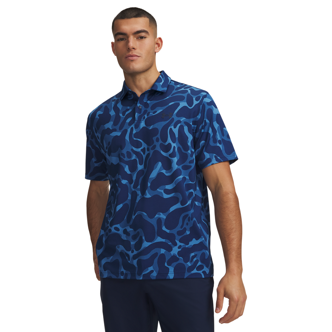 Under Armour Men's Matchplay Printed Polo