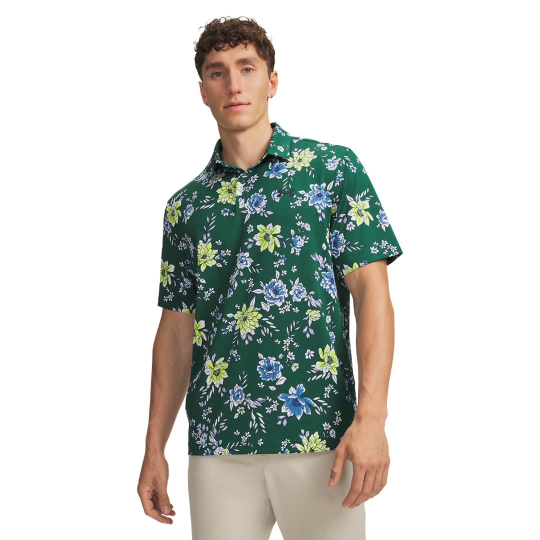 Under Armour Men's Matchplay Printed Polo