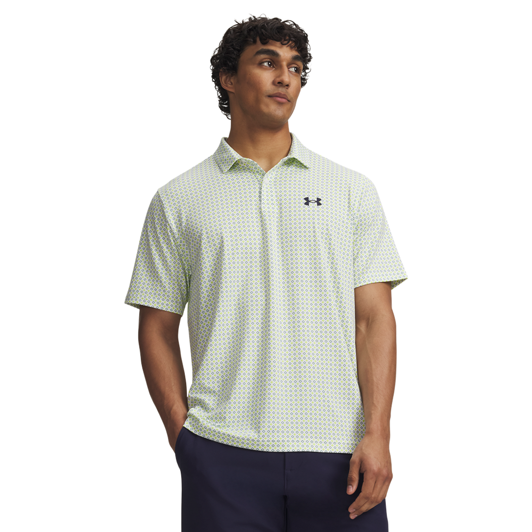 Under Armour Men's Matchplay Printed Polo