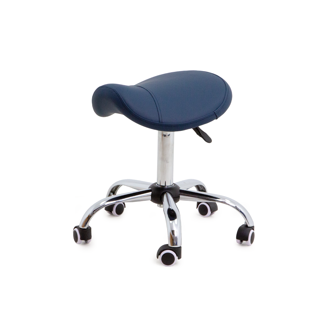 VICSTOOLSADNY Victor Stool Saddle Navy Main