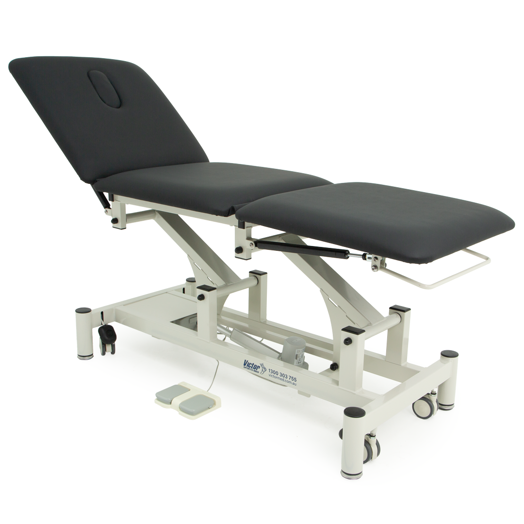 VICTB3SECBK Victor 3 Section Treatment Table Black Main