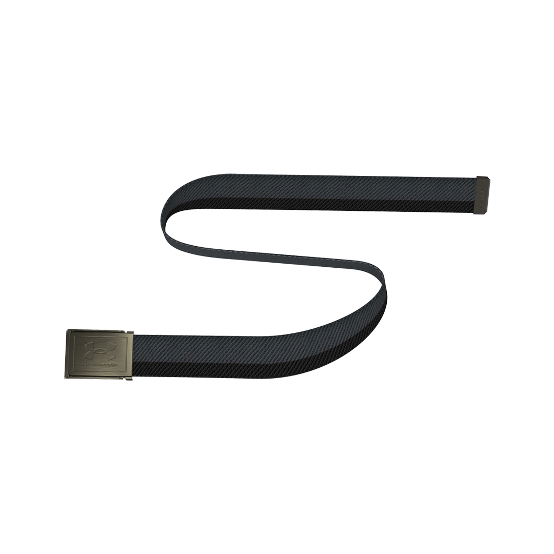 Under Armour Mens Drive Stretch Webbing Belt - Castlerock/Black