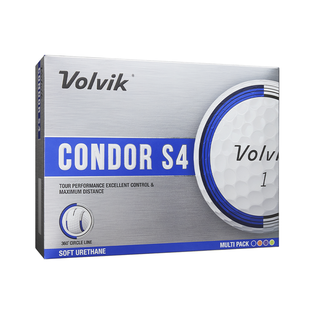 Volvik Condor S4 Golf Ball - 1 Dozen