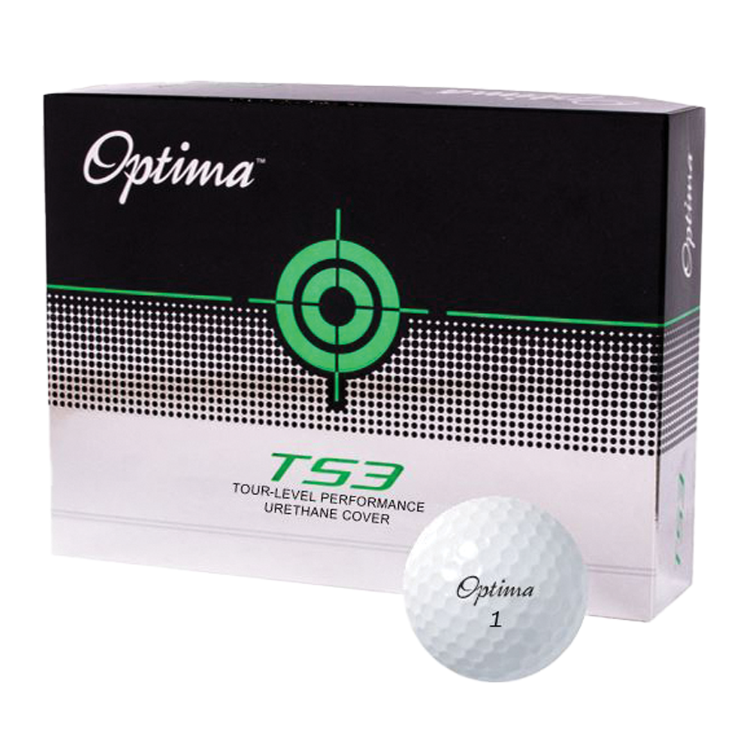 WS-BA0424TS3-12 Optima Golf Ball TS3 Urethane 12 Pack Main