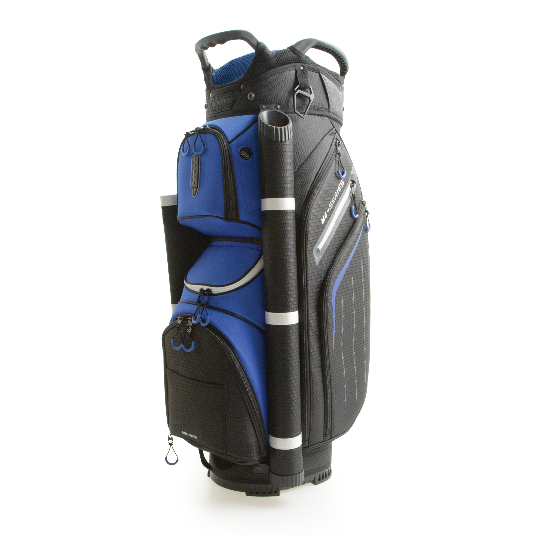 Optima Golf Bag Champion Cart Black Blue Main