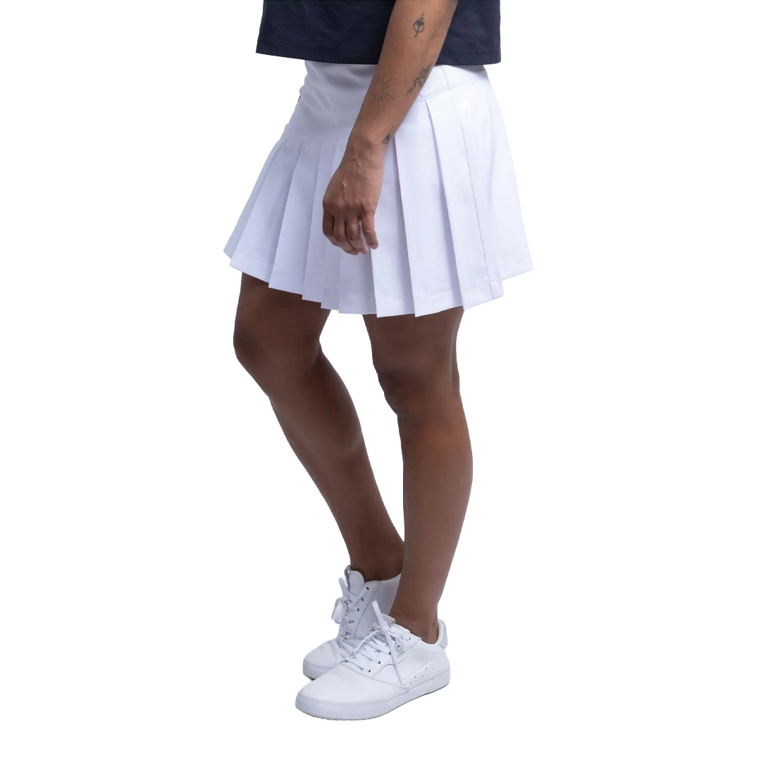 Cross Women's Solid Pleat Skort